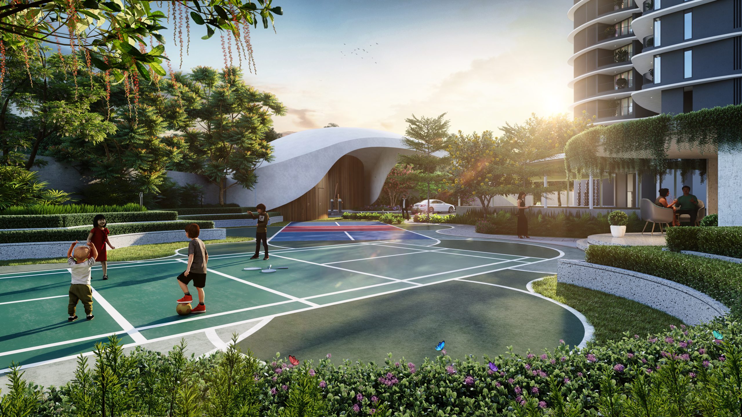 Evos Amani - Located in Chandaka, one of Bhubaneswar’s emerging residential hubs.